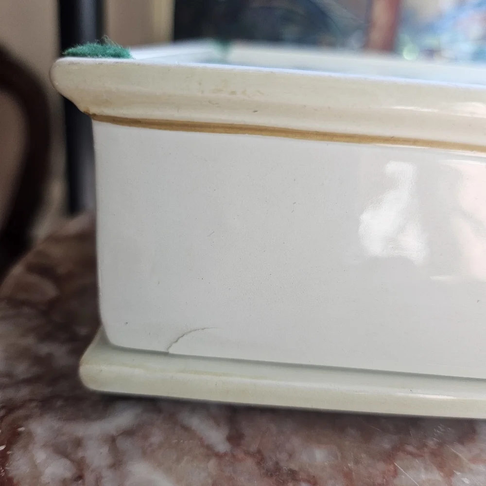 Italian Ceramic Trinket Box
